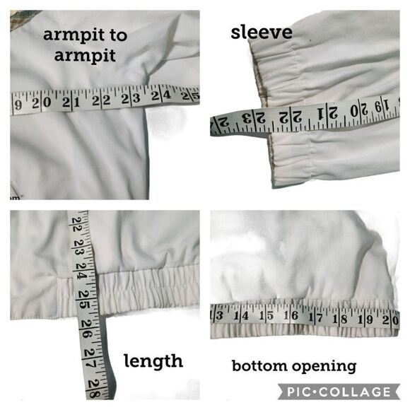 Vintage White Coloful Chevron Windbreaker Jacket S - Picture 13 of 14